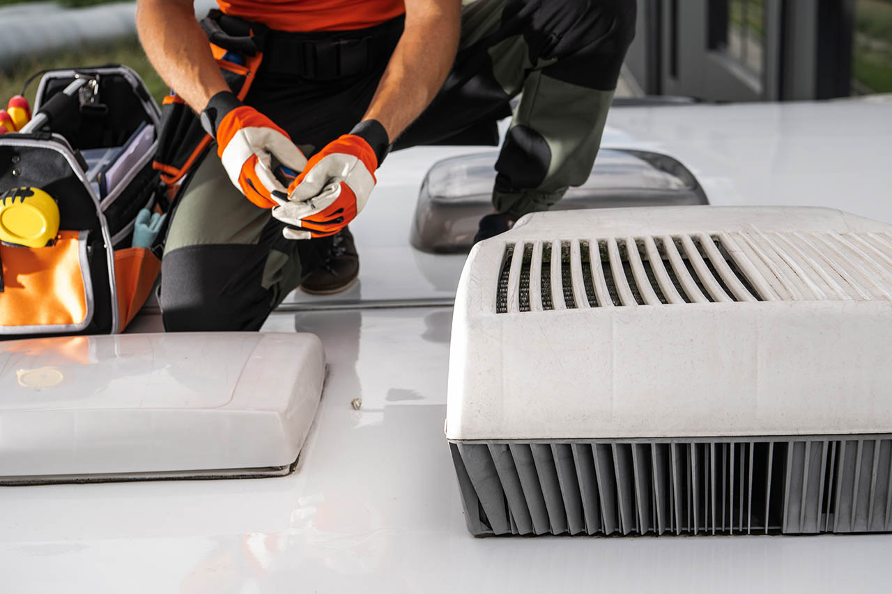Let Open Road Mobile RV Repair help you with your AC needs